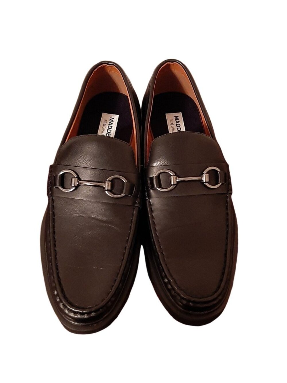 Men Steve Madden Black Loafers- Size 9.5